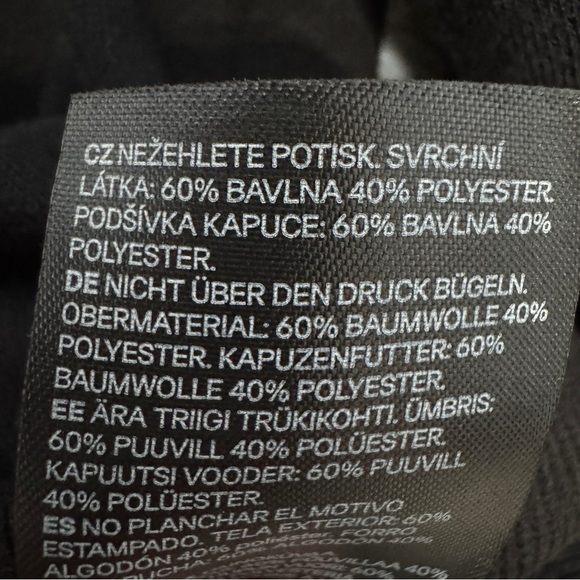 Shawn Mendes 2019 Tour Hoodie Black Graphic Sweatshirt H&M Divided L - Picture 7 of 8